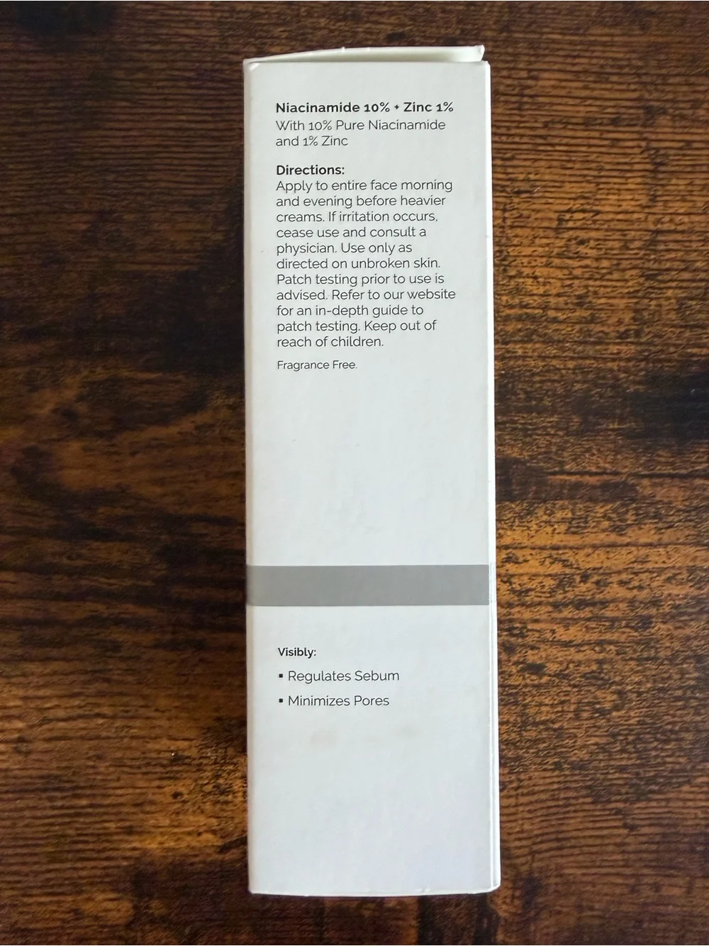 The Ordinary Niacinamide 10% + Zinc 1% Serum 60mL – Unused